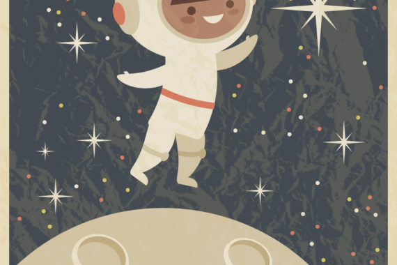 Little Astronaut poster